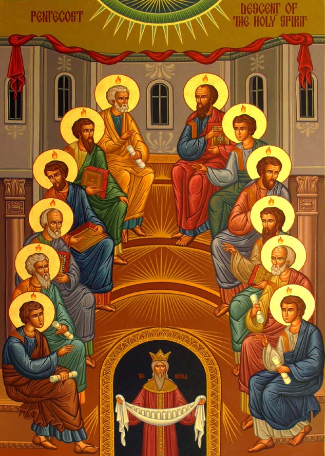 Pedesetnica - silazak Sv Duha na apostole